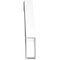 Ekena Millwork 4-in. W x 26-in. D x 26-in. H Balboa Architectural Grade PVC Knee Brace BRCP04X26X26BOA - alternate 4